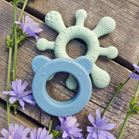 Summerville organic Silikon Rattle + Teether