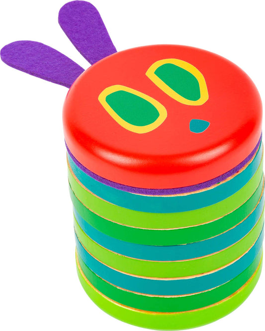 small foot small foot The Very Hungry Caterpillar Logisteck | Pedagogisk leksak | trä