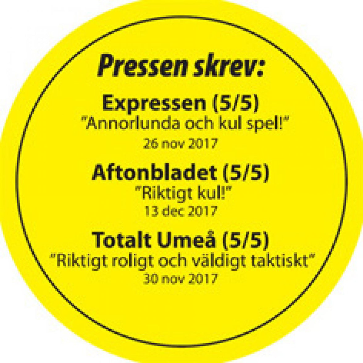 Tactic Fem i topp frågespel