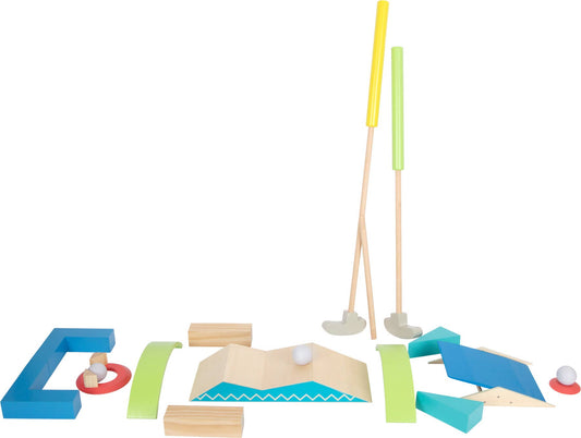 small foot small foot Minigolf Set ”Aktiv” | Trädgård Spel | 100% Fsc