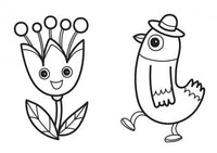 Tactic LILLA FJÄRILENS MÅLARBOK