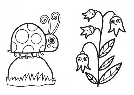 Tactic LILLA FJÄRILENS MÅLARBOK