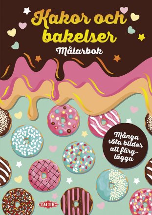 Tactic Kakor och bakelser målarbok