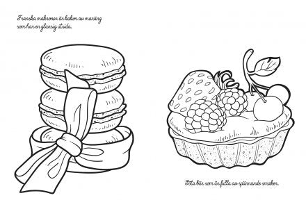 Tactic Kakor och bakelser målarbok