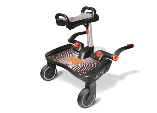 Lascal Buggy Board Maxi + Sadel Grå