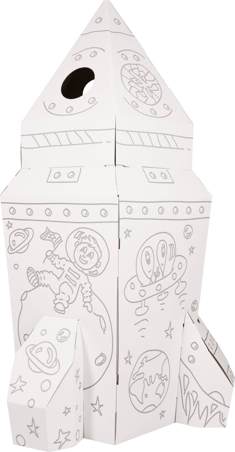 small foot small foot ”Rocket” lekstuga gjord av kartong | Kreativa föremål |