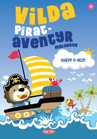 Tactic Vilda pirat äventyr målarbok