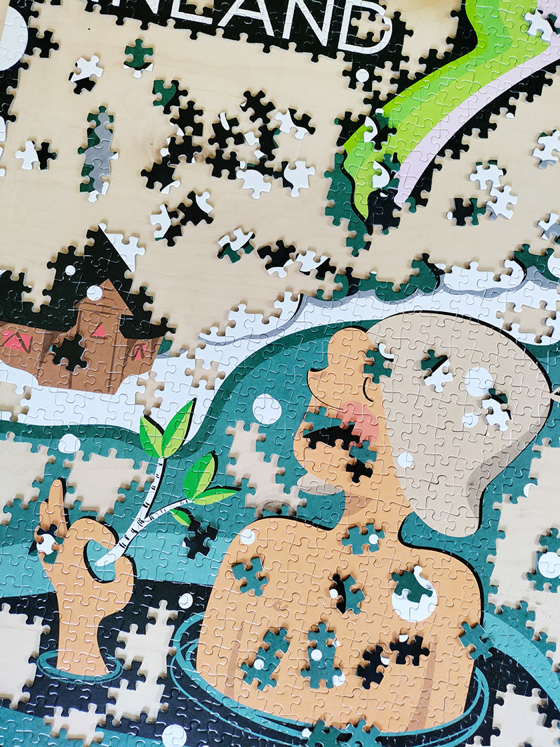 Tactic Puzzle Lovers Come to Finland 1000 pcs