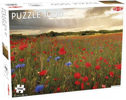 Tactic Puzzle Lovers Field of Flowers