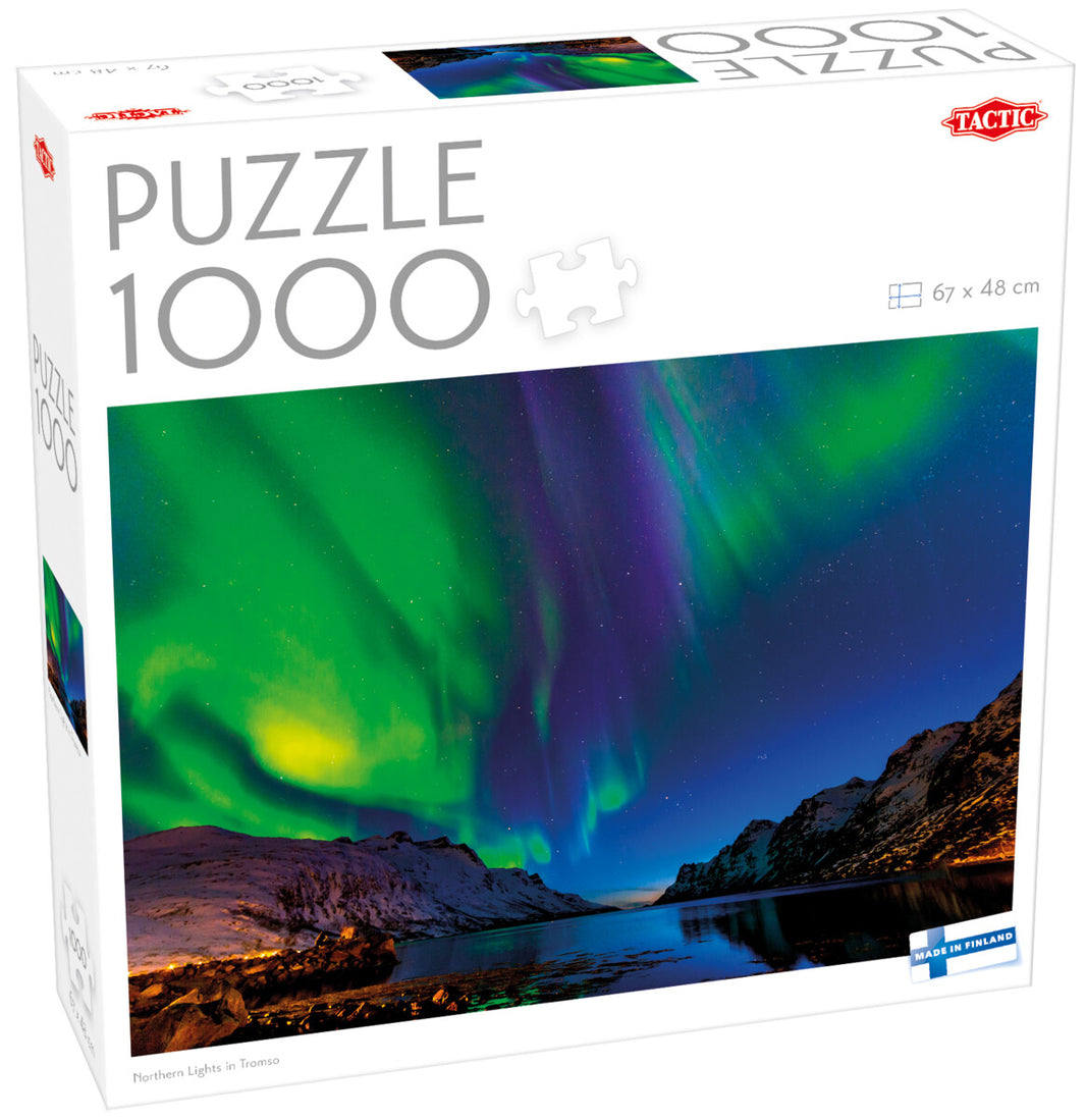 Tactic Northern Lights in Tromso pussel
