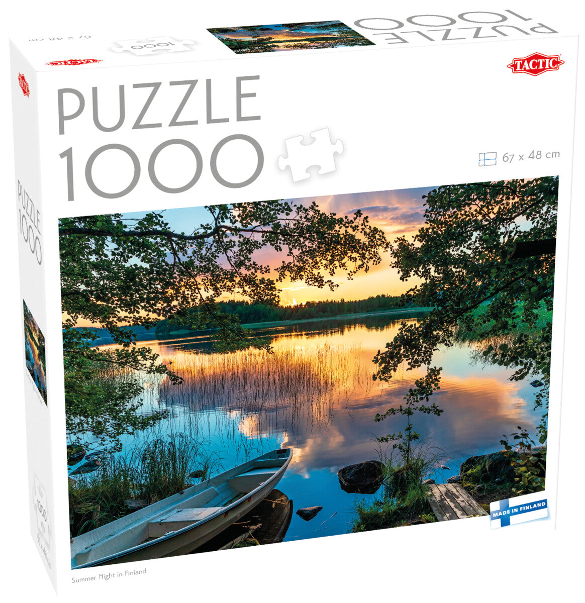 Tactic Puzzle Lovers Sommarkväll Finland 1000 bitar