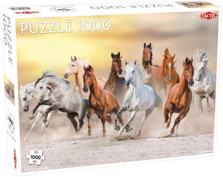 Tactic Puzzle Lovers Wild Horses 1000 pcs