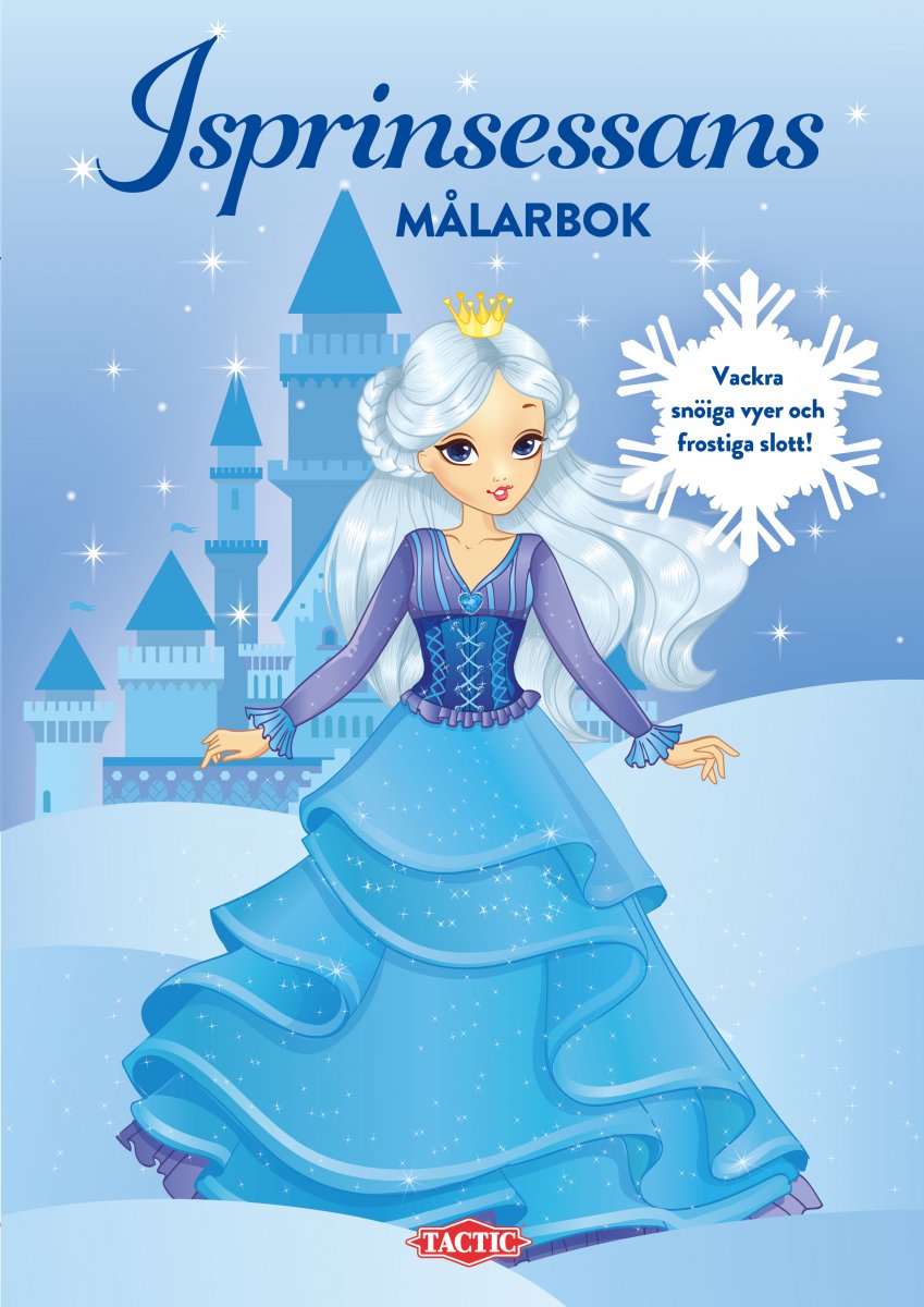 Tactic Isprinsessans målarbok