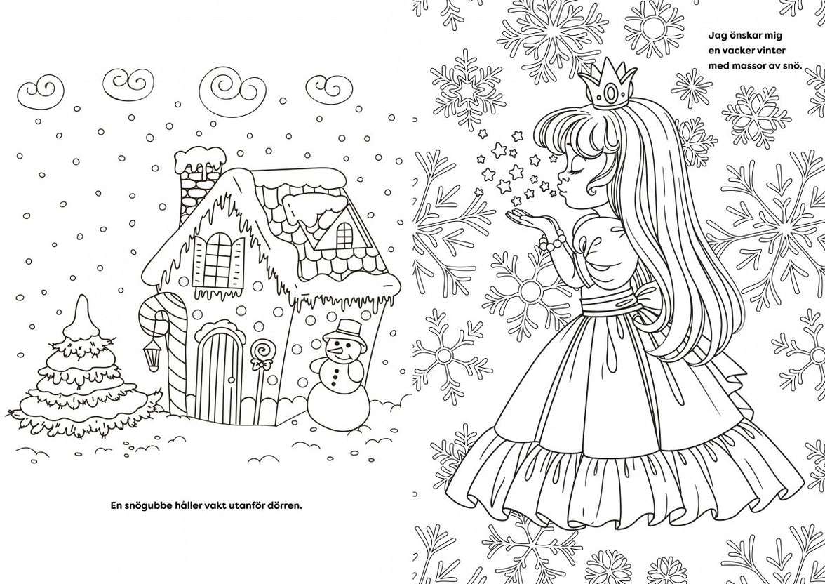 Tactic Isprinsessans målarbok