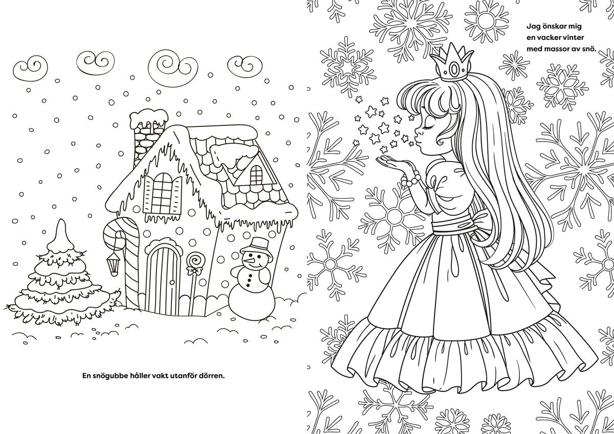 Tactic Isprinsessans målarbok