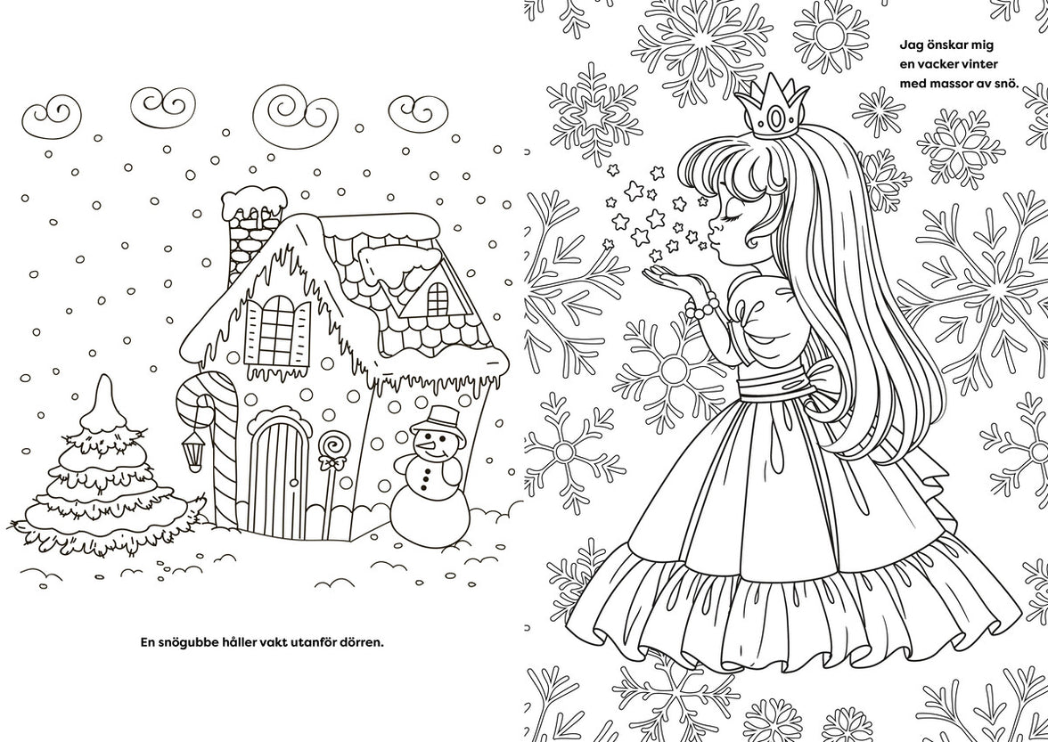 Tactic Isprinsessans målarbok