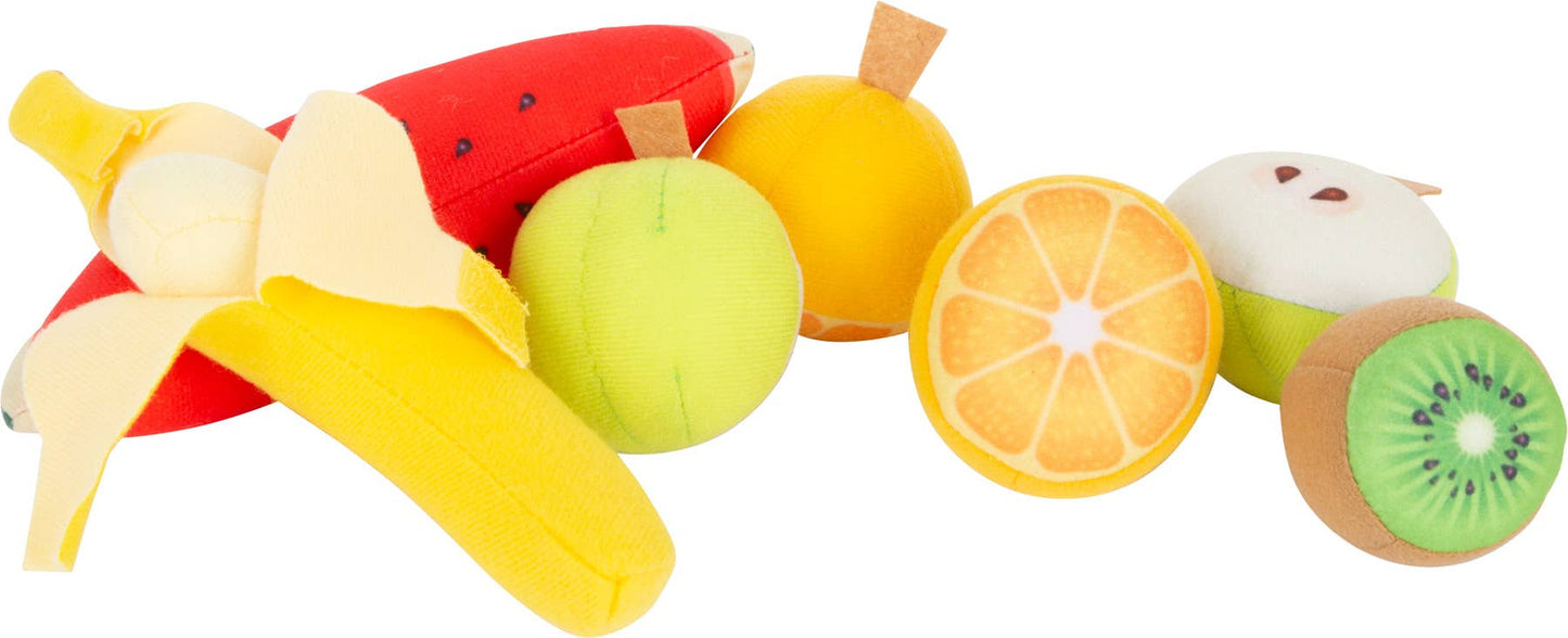 small foot Tyg Frukt Set Med Box | Handlare | Trä