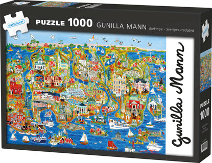 1000 BIT GUNILLA MANN, BLEKINGE SVERIGES TRÄDGÅRD