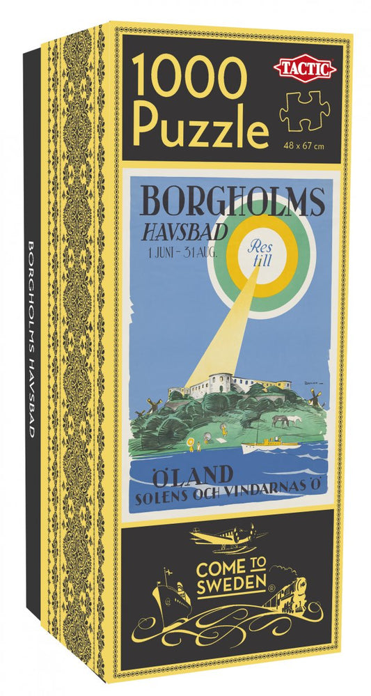 Tactic Puzzle Come to Sweden Borgholm 1000 bitar