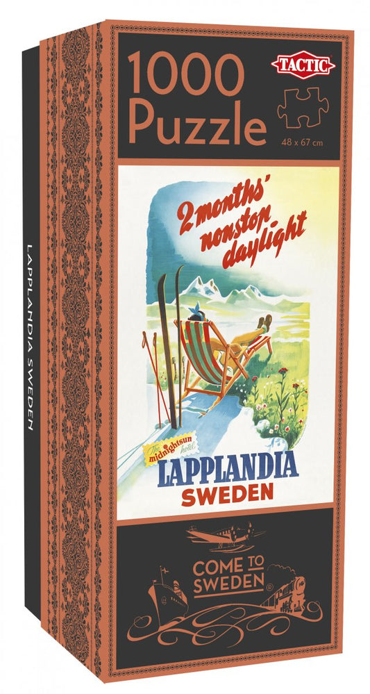 Tactic Come to Sweden Lapplandia pussel