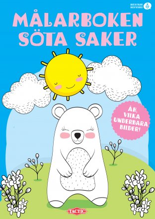 Tactic Målarboken Söta varelser
