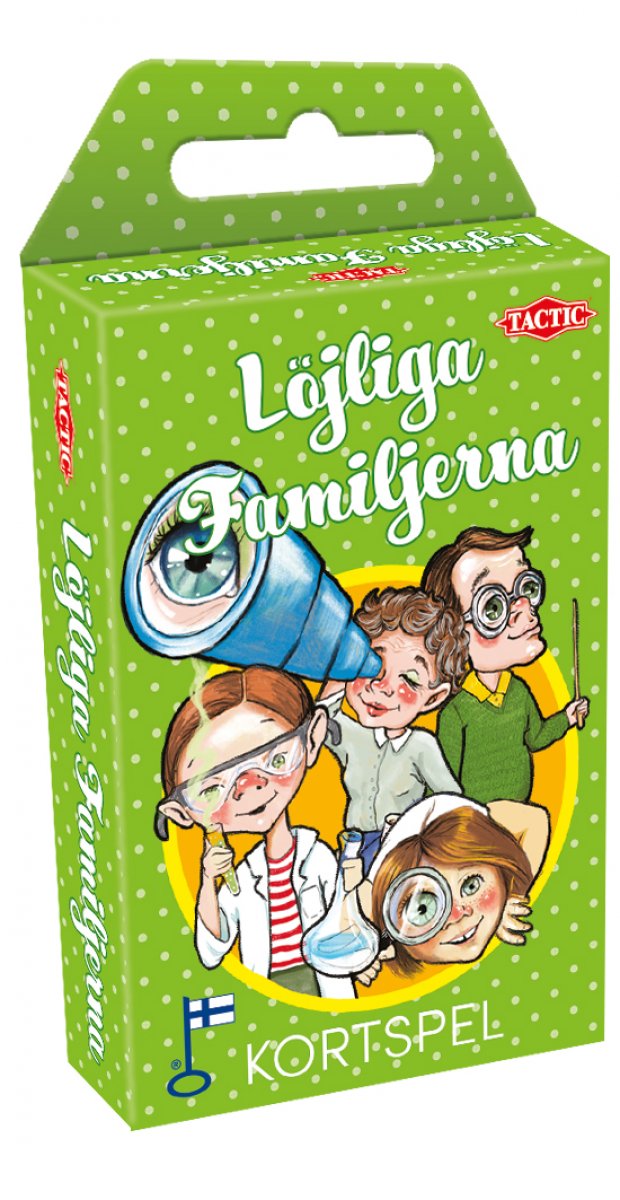 Tactic Löjliga familjerna kortspel
