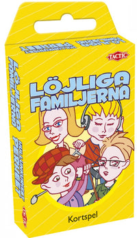 Tactic Löjliga familjerna kortspel