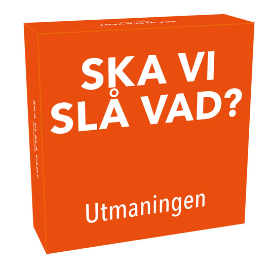 Tactic Ska vi slå vad Utmaningen