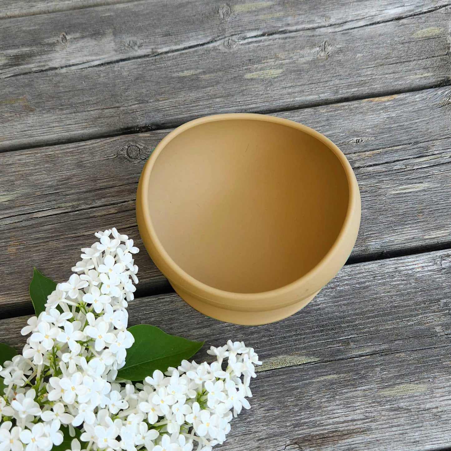 Skål Silikon Ochre