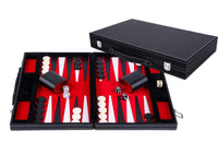 Engelhart - Backgammon röd/svart/vit
