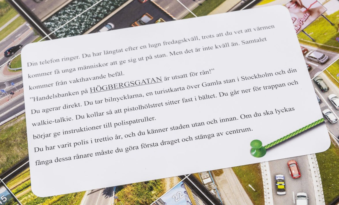 Tactic Crime Scene Stockholm