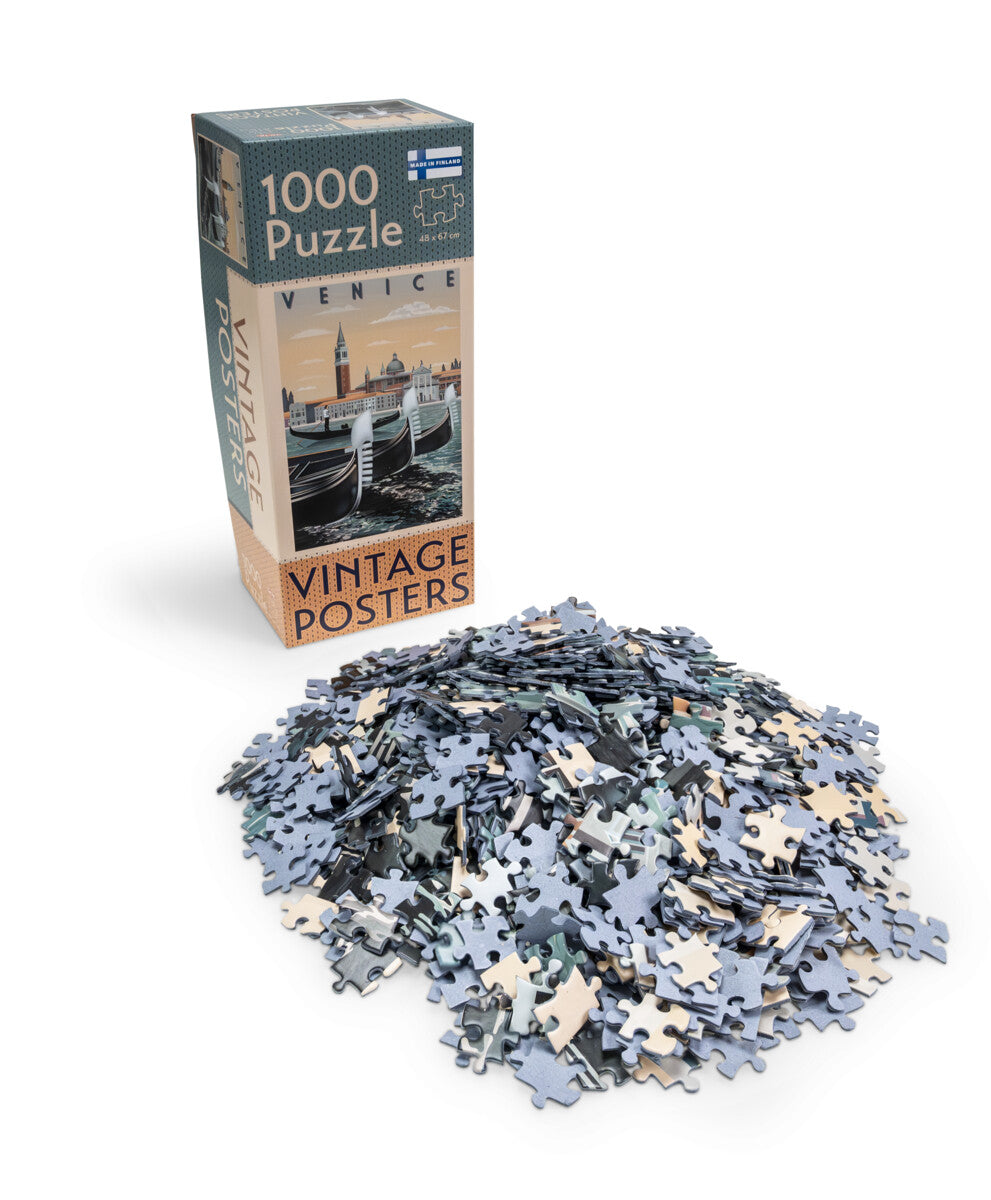 Tactic Puzzle Lovers Vintage Posters Venice