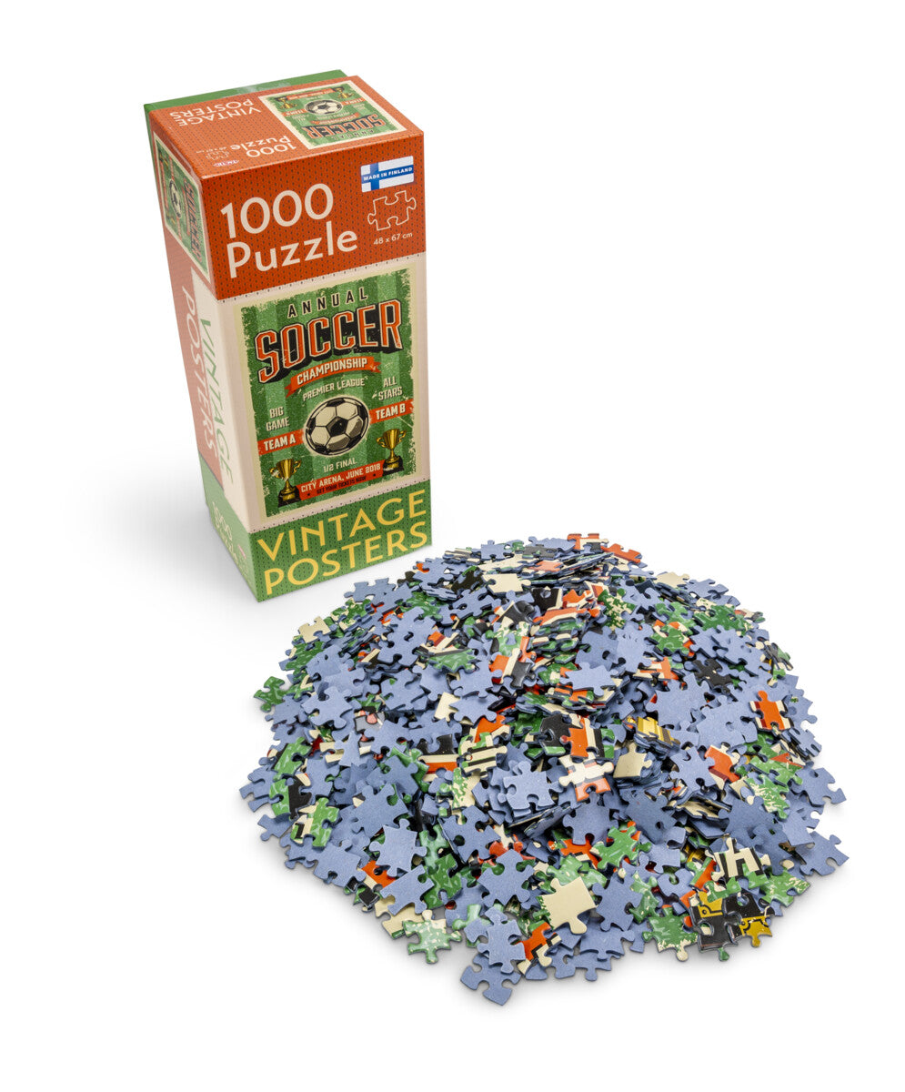 Tactic Puzzle Lovers Vintage Posters