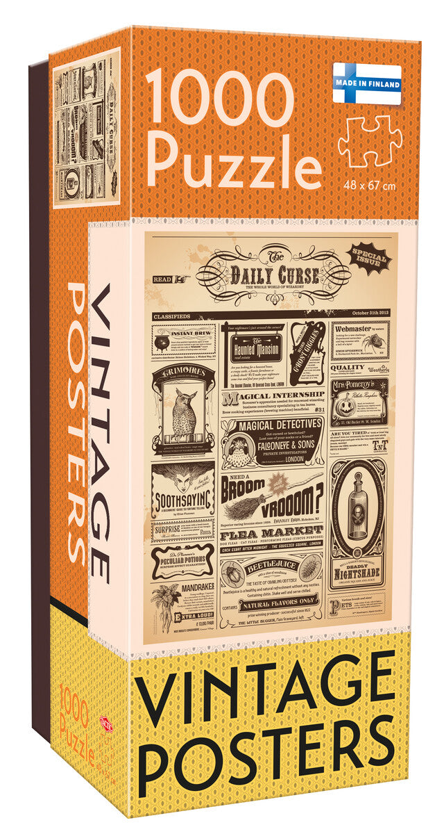 Tactic Puzzle Lovers Vintage Posters 1000 pcs