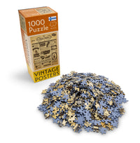 Tactic Puzzle Lovers Vintage Posters 1000 pcs