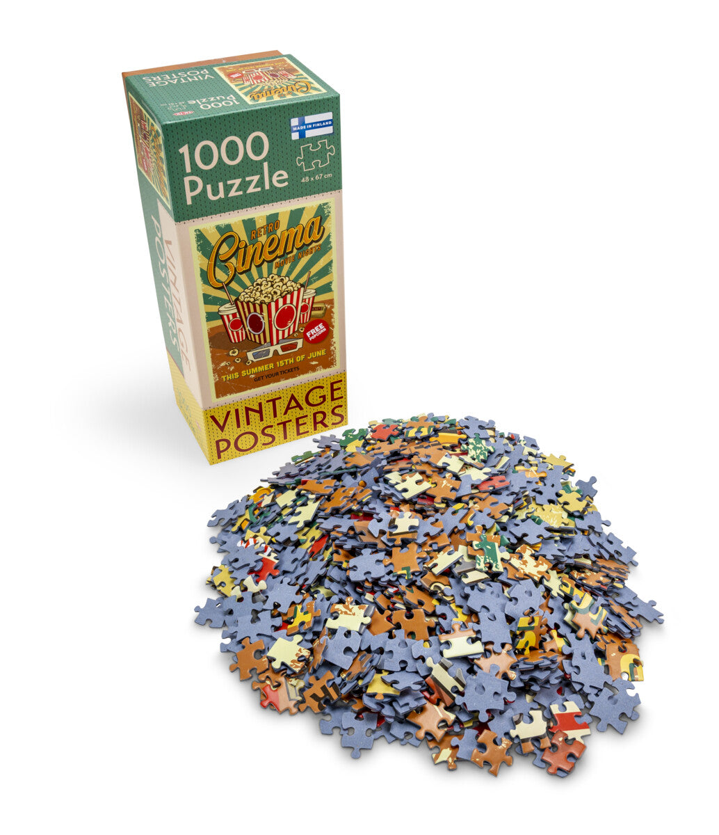 Tactic Puzzle Lovers Vintage Posters