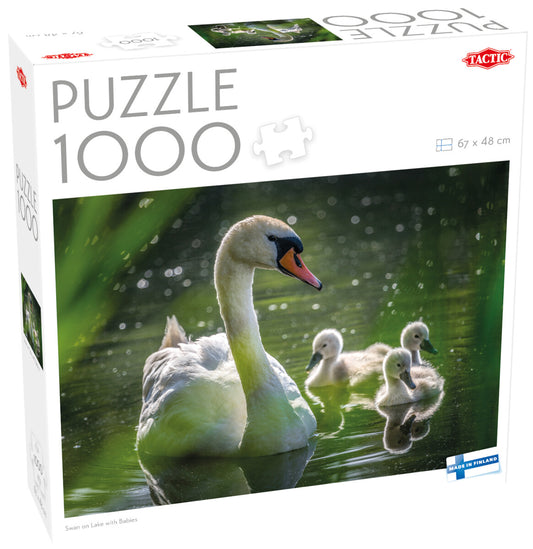 Tactic Puzzle Lovers Swan on Lake 1000 pcs
