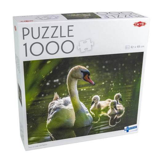 Tactic Puzzle Lovers Swan on Lake 1000 pcs