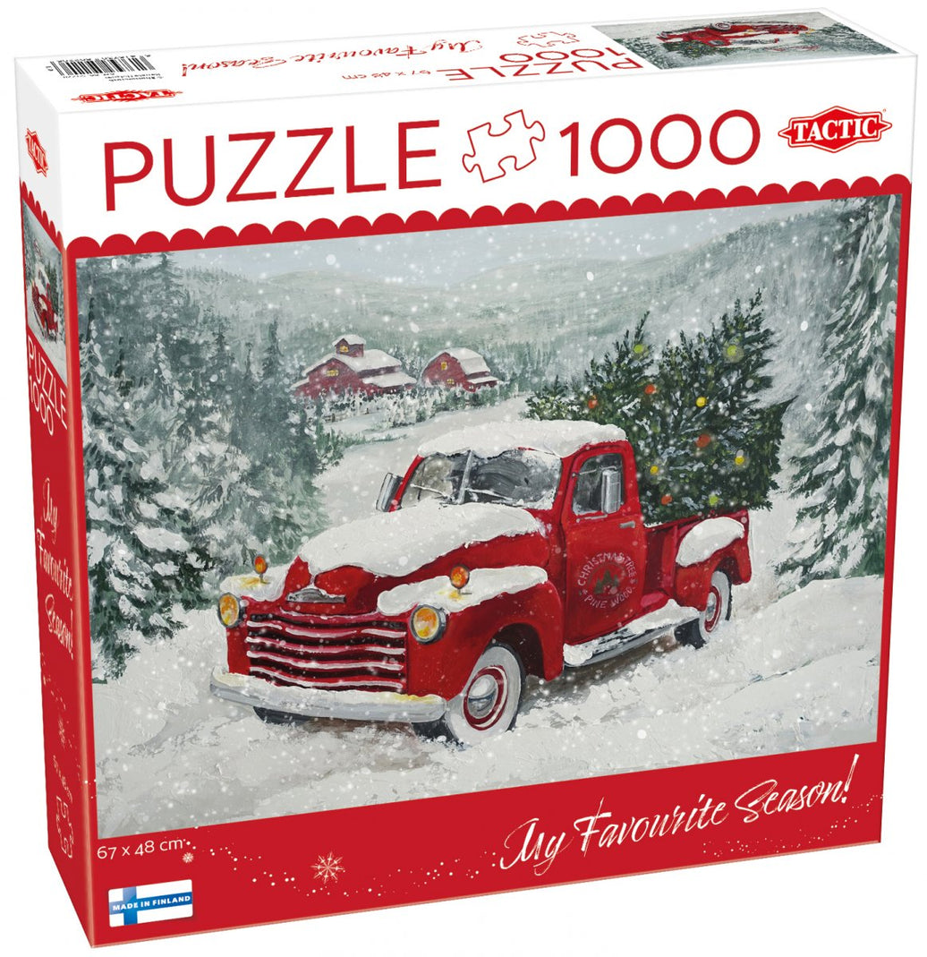 Tactic Puzzle Lovers Christmas Tree Truck