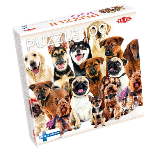 Tactic Puzzle Cute Dogs 100 pcs