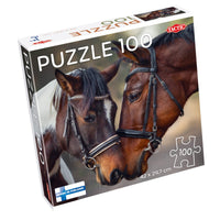 Tactic Puzzle Lovers Horses in Love 100 bitar