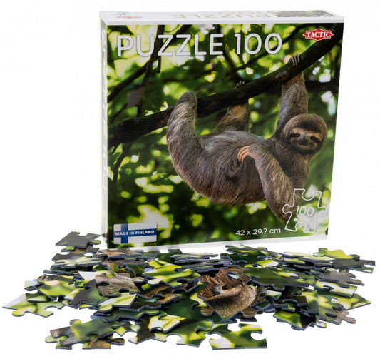 Tactic Puzzle Lovers Sloth 100 pcs