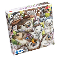 Tactic Puzzle Lovers Hedgehogs 100 bitar