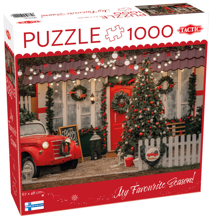 Tactic Puzzle Lovers Christmas porch 1000