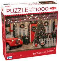 Tactic Puzzle Lovers Christmas porch 1000