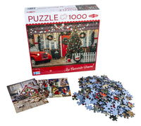 Tactic Puzzle Lovers Christmas porch 1000