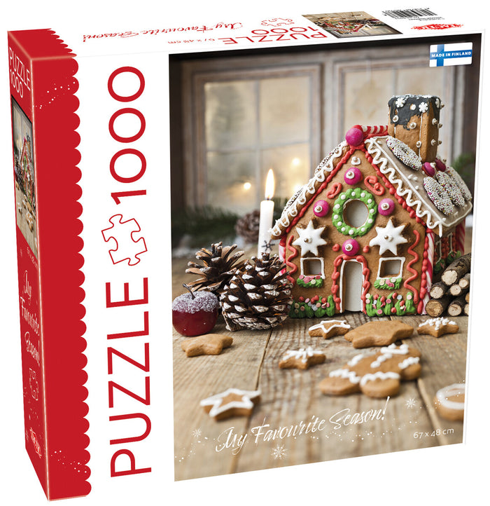 Tactic Puzzle Lovers Gingerbread House
