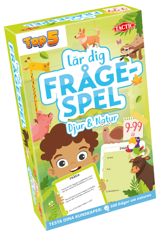 Tactic Frågespel 500 frågor Natur