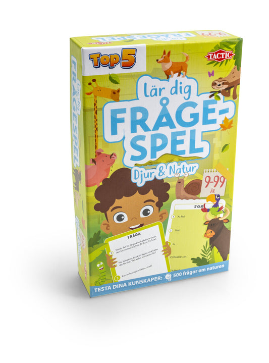Tactic Frågespel 500 frågor Natur
