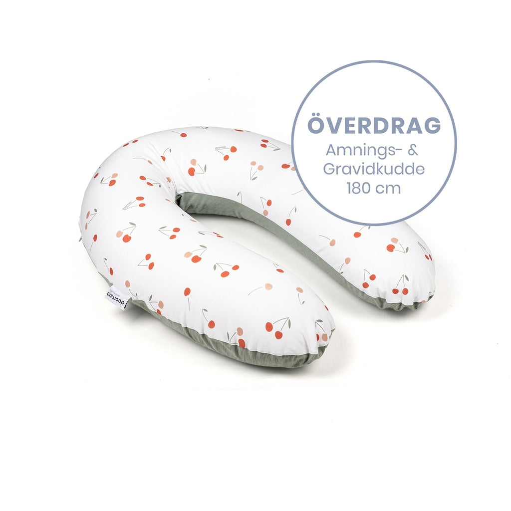 Roll About Doomoo Överdrag Körsbär Grön